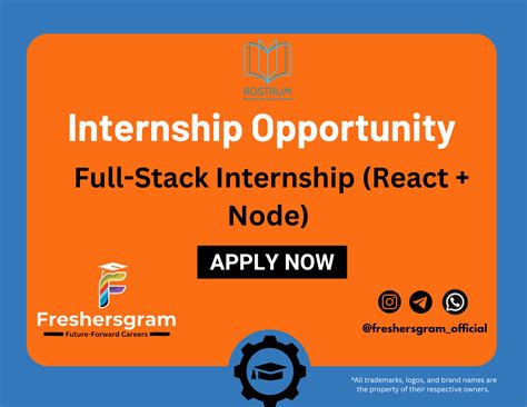 Exciting Full-Stack Internship for Engineering Students (React + Node)