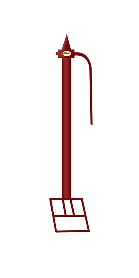 GONATURS Manual Iron Coconut Husk Peeler Remover - Dehusker Machine ...