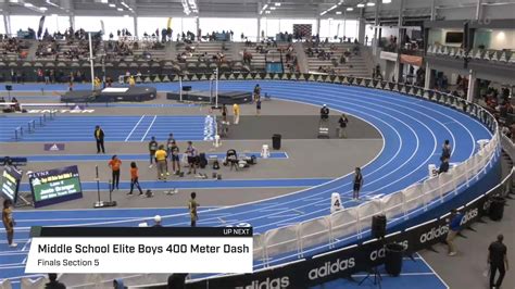 High School Boys' 400m Middle School Elite, Finals 5 | Adidas Track ...