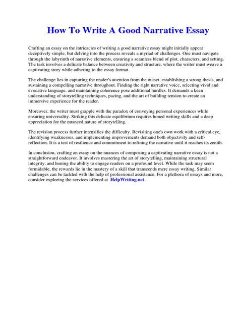 Image result for Narrative Essay Writing Guide