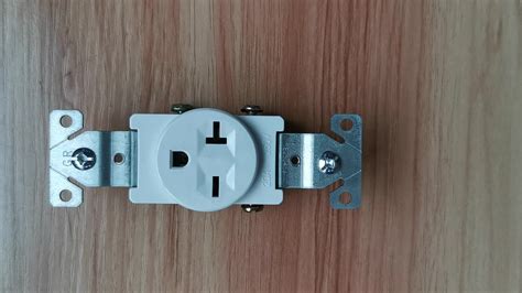Heavy Duty Grade Nema 6-20 Single Receptacle Outlet 15a/20a 250volts ...