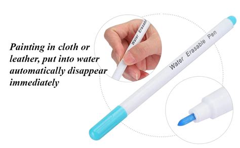 Aakriti Disappearing Extra Fine Ink Pen Water Soluble Pens Fabric ...