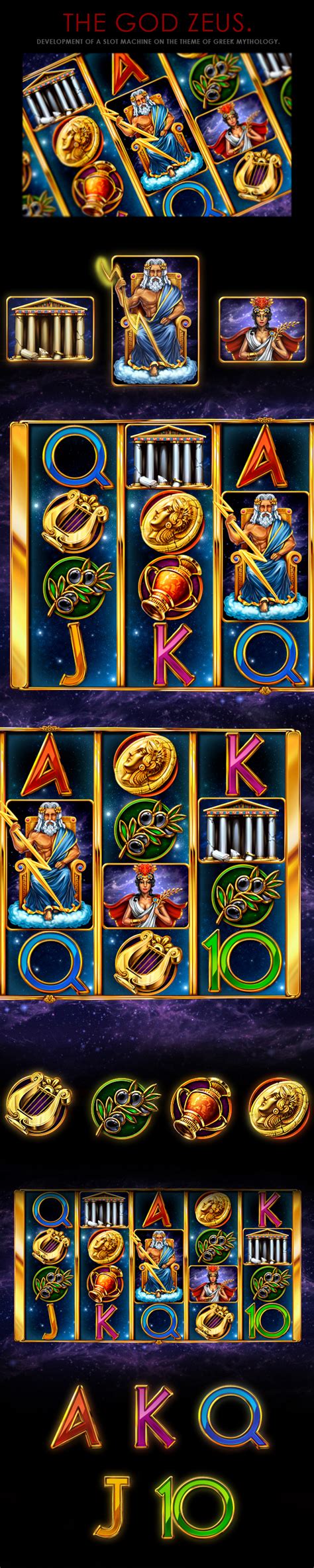 Zeus Slot Game Character