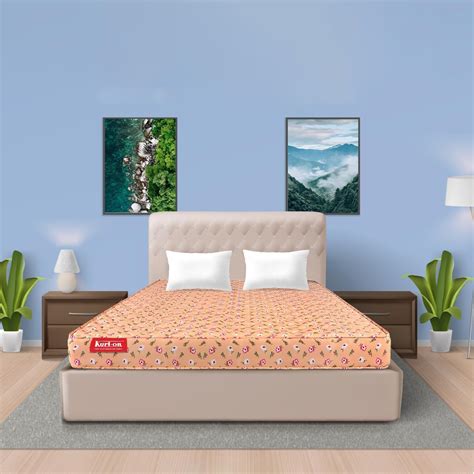 Kurl-On Mattress | Single Bed, High Density Foam, 4-Inch, Medium Firm ...