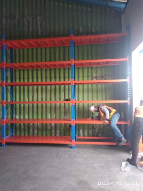 RAK GUDANG BESI PABRIK MEDIUM DUTY TIPE ZA-500 TINGGI 300 CM