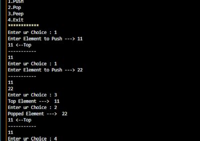 Image result for Data Structure Stack Program in Python