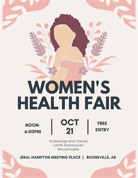 Womens Health Fair, Jeral L. Hampton Meeting Place, Booneville, 21 ...