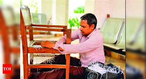 Nlind Man Weaving Chairs: ‘For me, weaving chairs with blind eyes is ...
