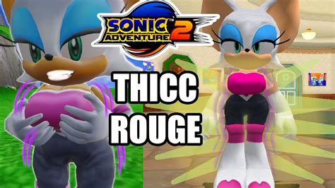 Rouge The Bat Is THICC Mod 18+ Rule 34 - YouTube