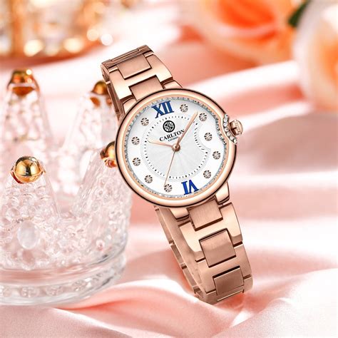 Charlotte Women Analog White Watch-CLWDRGS-004 – Carlton London Online
