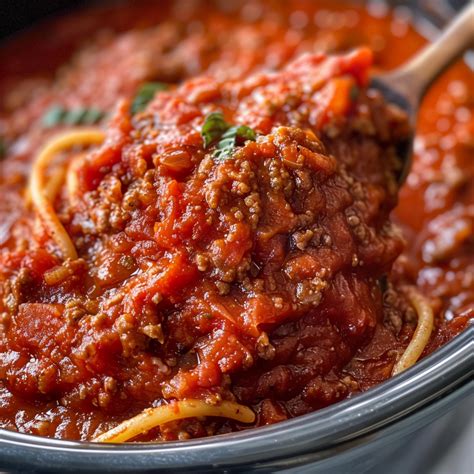 Amazing Crockpot Spaghetti Sauce for Delicious Comfort Food