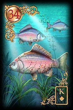 Lenormand Fish Card Combinations Interpretation Readings Predictions In ...