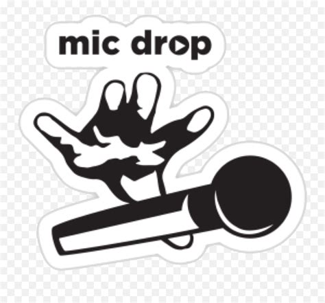 Mic Drop Freetoedit Emoji,Dropped Mic Emoji - free transparent emoji ...