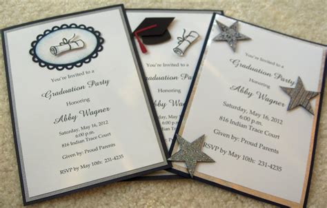 Image result for DIY Graduation Invitations