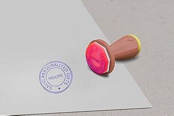 Savri Personalized Custom Computer Stamp Mohar with Your Name ...