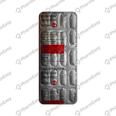 Urimax 0.4 MG Capsule (10): Uses, Side Effects, Price & Dosage | PharmEasy