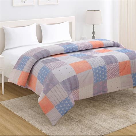 HOKIPO Quilt Comforter Double Bed, 220 GSM, AC Blanket, Reversible ...