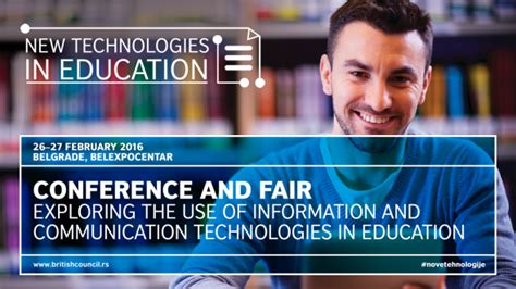 New Technologies in Education 2016 | British Council