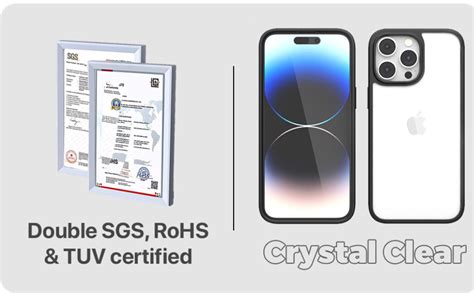 Totem iPhone 14 Pro Case Anti Yellowing Back Cover for iPhone 14 Pro ...