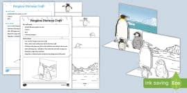 Polar Bears Diorama Craft
