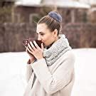 FAMEZA Fur Rabbit Furry Ties Pom Elastic Bobbles Fluffy Ponytail Holder ...