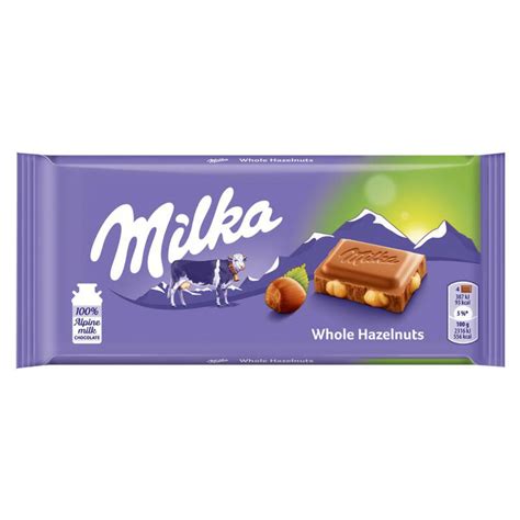 Σοκολάτα Milka Whole Nuts 100gr | Candy Snack Experts