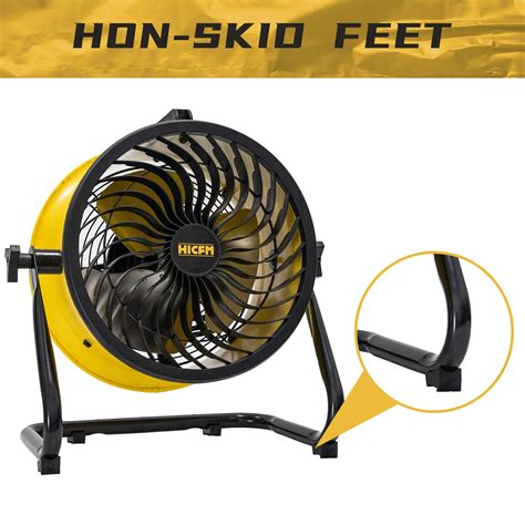 Snapklik.com : HiCFM 10" High-velocity Drum Air Circulator Fan 1000 CFM ...