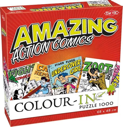 Litapúsl: Amazing Action Comics (1000 bita) » Spilavinir