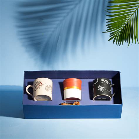 Pair of Coffee Mug + 1 Dry Fruit Jar – Almiro Tree