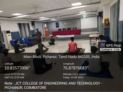 International Yoga Day (IYD) | JCT Engineering