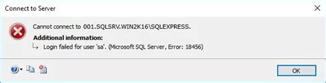 Image result for SQL Server Error 18452