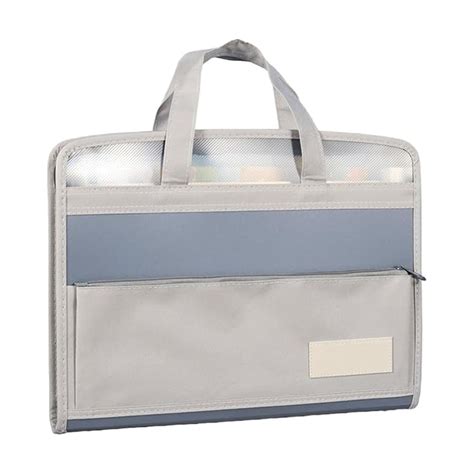 FEXONXA Folder Bag for Certificates and Documents – 13-Pocket A4 Size ...