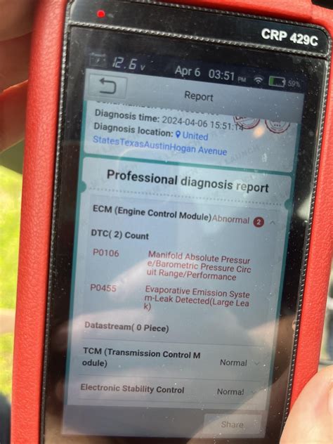 Image result for Scan Code P0455