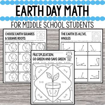 Image result for Earth Day Math