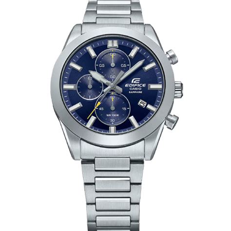Casio Edifice Standard Chronograph Blue Dial Men 41mm ED581 EFB-710D-2