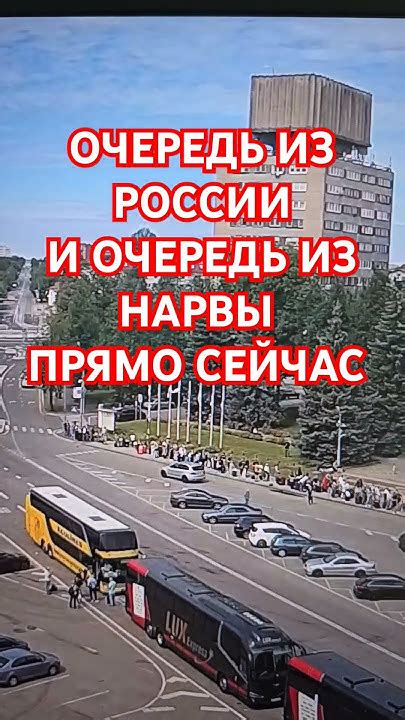 Прямо сейчас сравнение как выглядит очередь из России в Эстонию и из ...