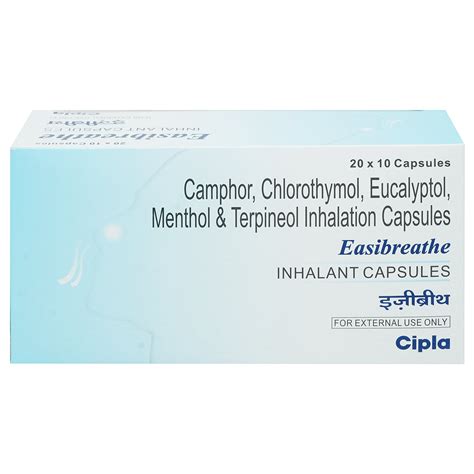 Buy Easibreathe Inhalant Capsule | 19 Minutes Delivery | Apollo Pharmacy