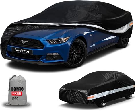 Amazon.com: Aoulette Ford Car Cover Custom Fit for Ford Mustang ...