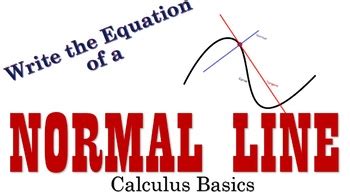 Image result for Normal Line Calculus