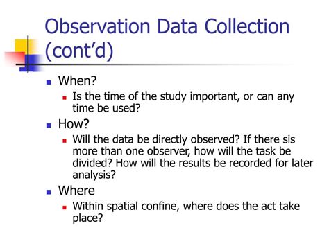 Observation Method of Data Collection 的图像结果