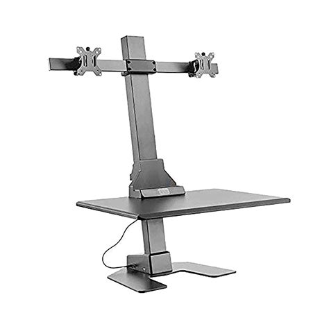 Buy Halter Automatic Sit Stand Desk Converter - Electric Motorized Up ...