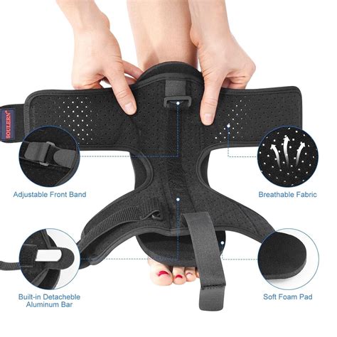 Soulern Plantar Fasciitis Night Splint Drop Foot Orthotic India | Ubuy