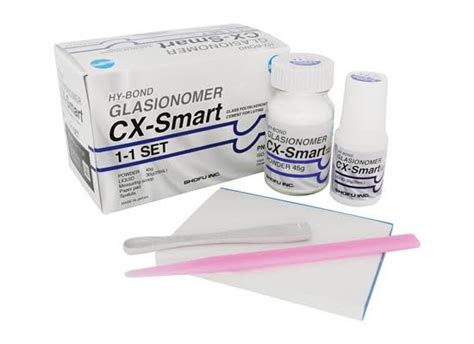 CX GlasIonomer smart (Type I Luting Cement) 45GM Shofu Japan - Dentalmart