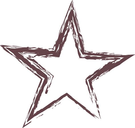 Sketch of star icon hand drawn. 24858229 Vector Art at Vecteezy