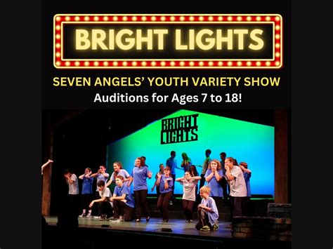 Auditions Announced for 'Bright Lights' at Seven Angels Theatre ...