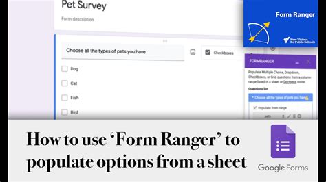 Form Ranger - Google Workspace Marketplace HD Wallpaper HD Wallpaper