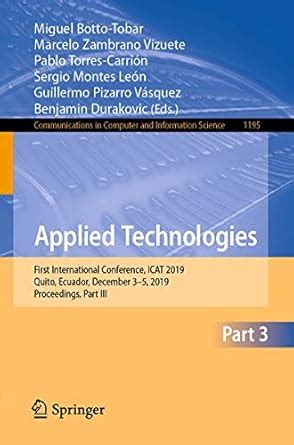 Buy Applied Technologies Book Online at Low Prices in India | Applied ...