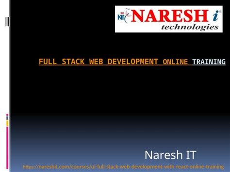 Image result for Full-Stack Web Development Training Template