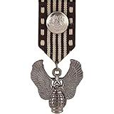 Buy TRIPIN Classic Anchor Shape Brass Silver Lapel Pin Brooches for Men ...