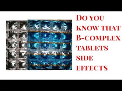 Image result for B Complex Side Effects